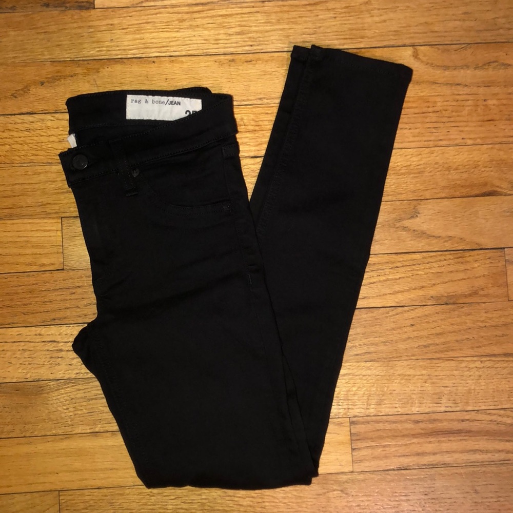 Rag and bone black leggings jeans